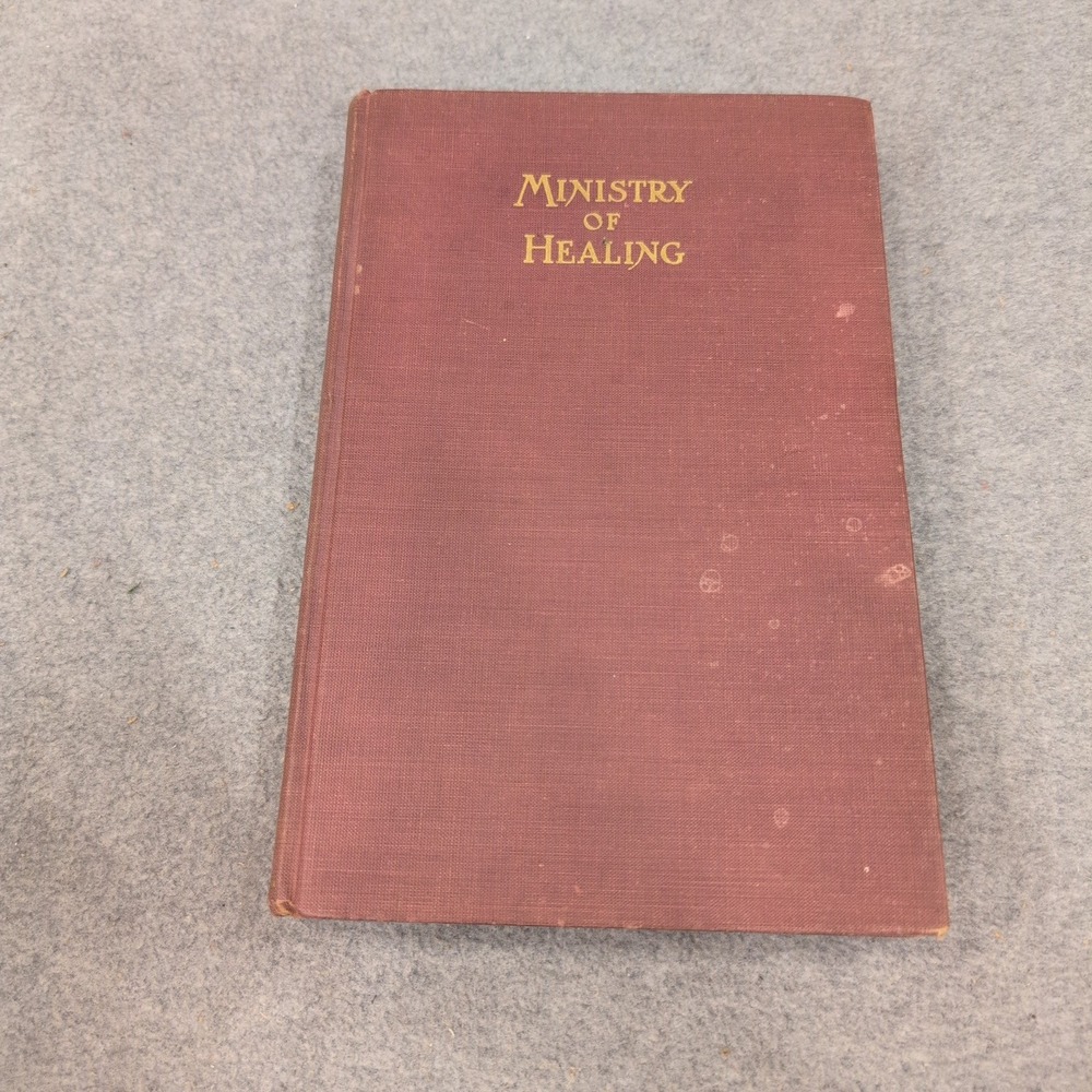 The Ministry of Healing Ellen G White 1942 Pacific Press Religious Health Book - Picture 2 of 8